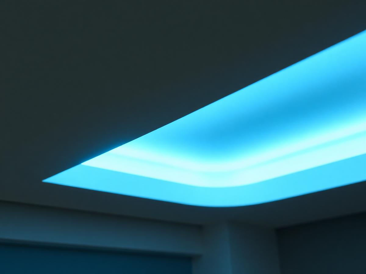 Detail LED línie